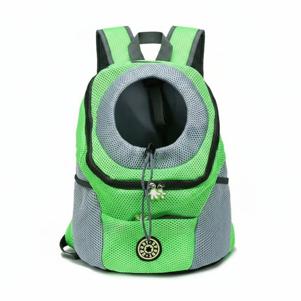 Dog Carrier Backpack Ergonomic Padded With Safety Harness