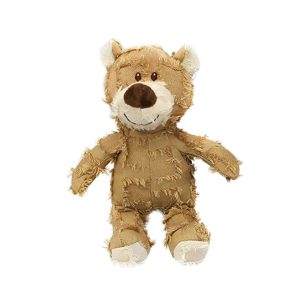 Dog Chew Toy Durable Chew-Proof Cotton Plush & Squeaker