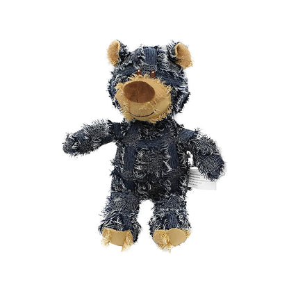 Dog Chew Toy Durable Chew-Proof Cotton Plush & Squeaker