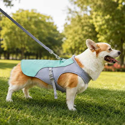 Dog Cooling Vest Three-Layer Evaporative & Breathable Mesh