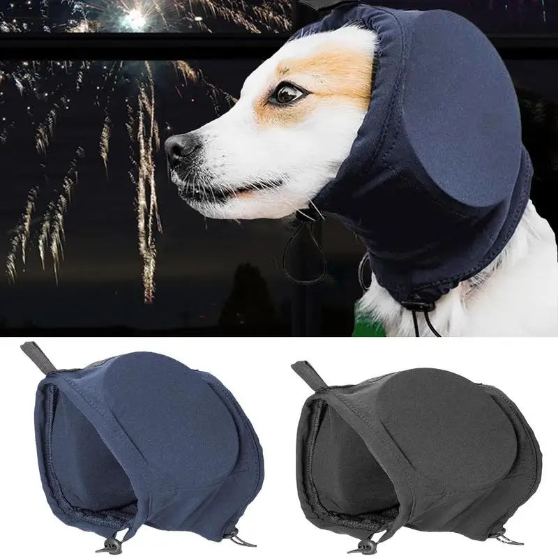 Dog Ear Covers Sound-Dampening Heated & Adjustable Fit