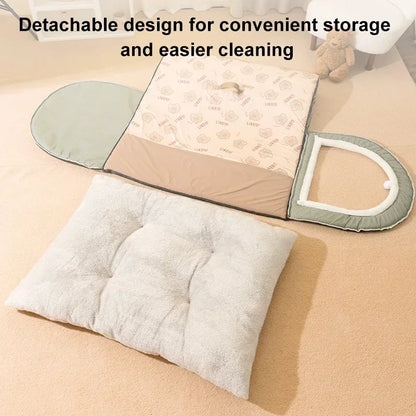 Dog House Insulated Cotton Machine Washable Detachable Cushion