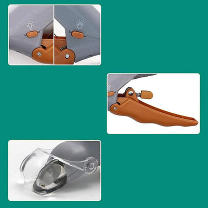 Dog Nail Clipper Safety Sensor & Ergonomic Handle