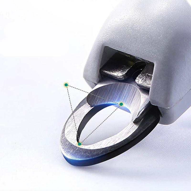 Dog Nail Clipper Safety Sensor & Ergonomic Handle