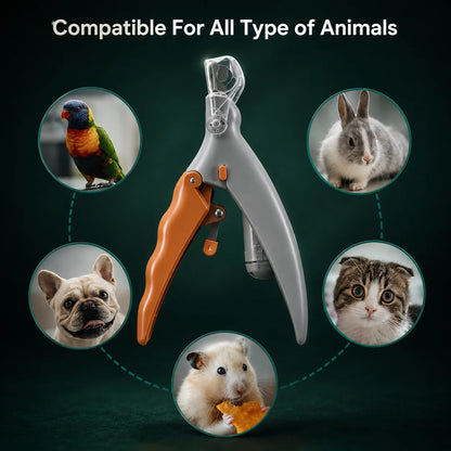 Dog Nail Clippers Stainless Steel Blades Quick-Detect Sensor
