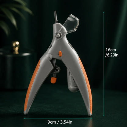 Dog Nail Clippers Stainless Steel Blades Quick-Detect Sensor