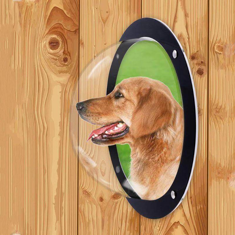 Dog Porthole Window Acrylic Dome Hardware Included