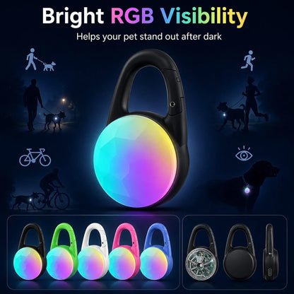 Dog Safety Light Clip-On USB-C Rechargeable IP68 Water-Resistant