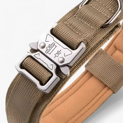 Dog Training Collar Durable Nylon Soft Lining Integrated Handle