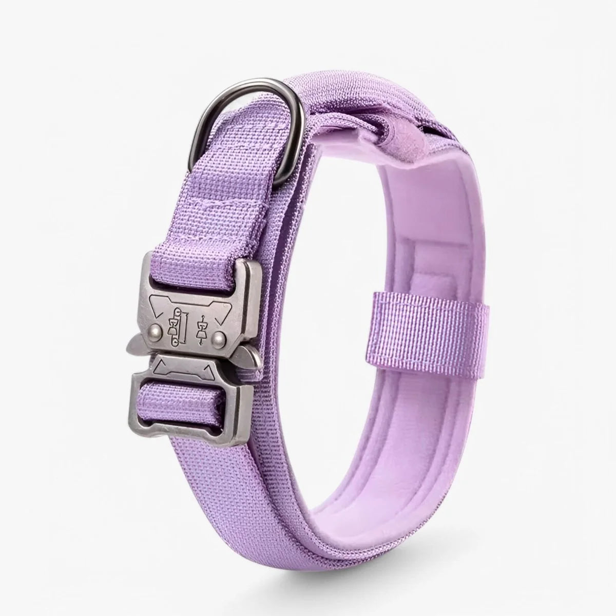 Dog Training Collar Durable Nylon Soft Lining Integrated Handle