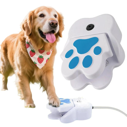 Dog Water Fountain Paw-Activated Garden Hose Connection
