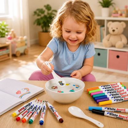 Drawing Pens Water-Activated Floating Ink Set of 12