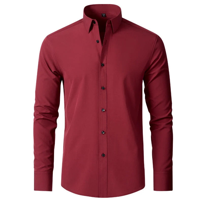Dress Shirt Wrinkle-Free Stretch Quick-Dry