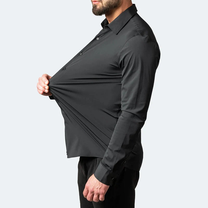 Dress Shirt Wrinkle-Free Stretch Quick-Dry