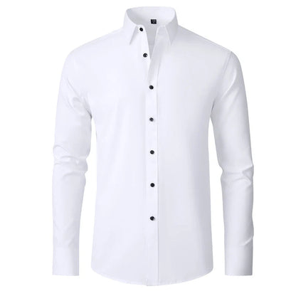 Dress Shirt Wrinkle-Free Stretch Quick-Dry