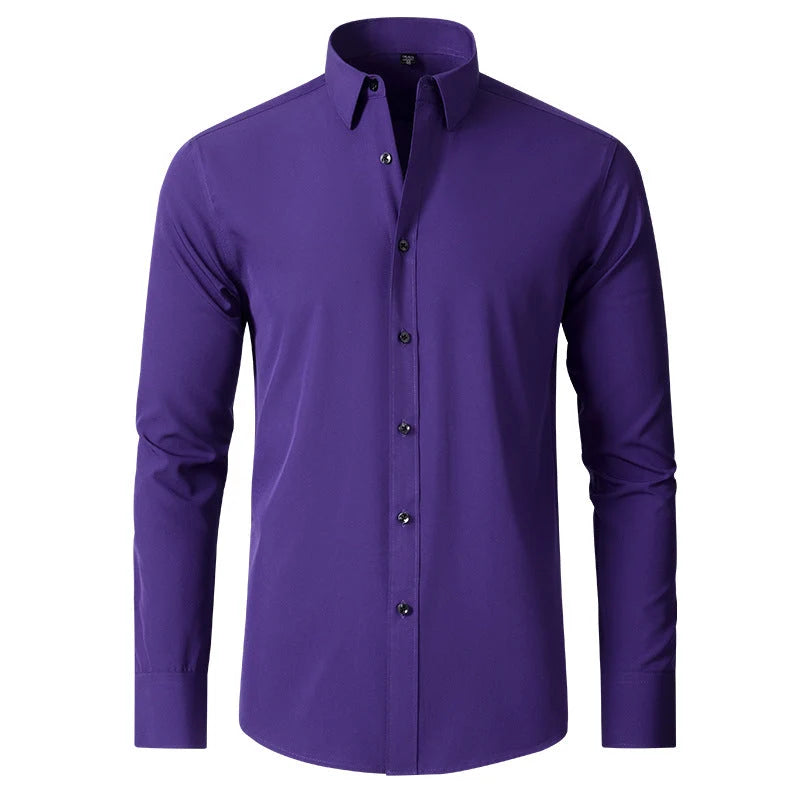 Dress Shirt Wrinkle-Free Stretch Quick-Dry