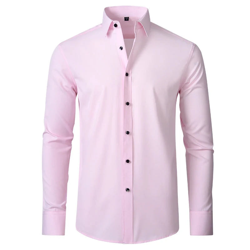 Dress Shirt Wrinkle-Free Stretch Quick-Dry