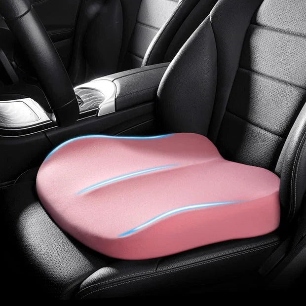 Driver Seat Booster Cushion Memory Foam & Non-Slip 3 Inch