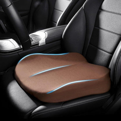 Driver Seat Booster Cushion Memory Foam & Non-Slip 3 Inch
