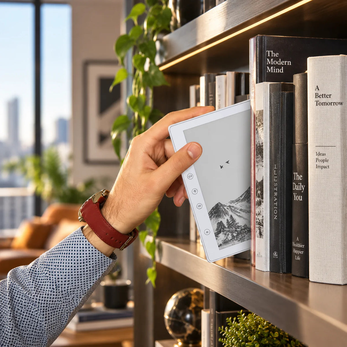 E-Reader 6-Inch E-Ink Touchscreen 32GB Expandable Storage