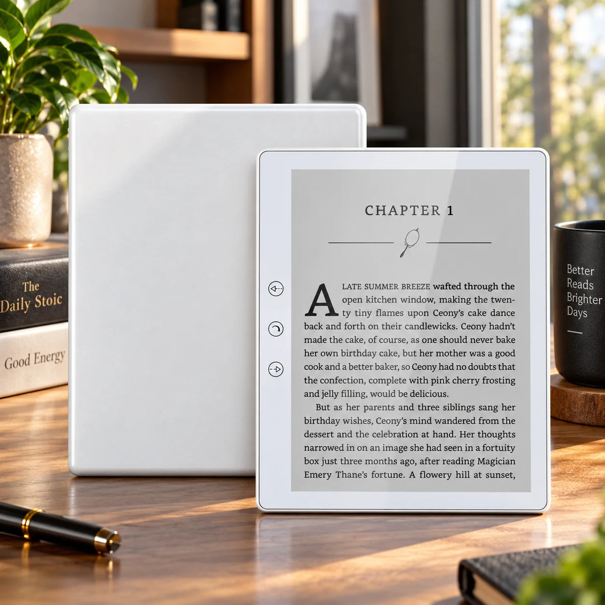 E-Reader 6-Inch E-Ink Touchscreen 32GB Expandable Storage