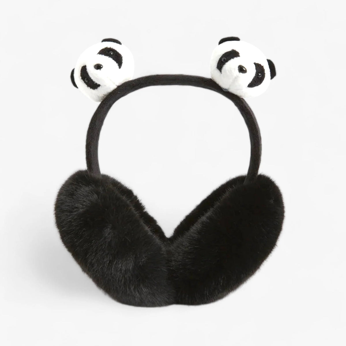 Ear Warmers Foldable Plush Faux Fur Lightweight & Portable