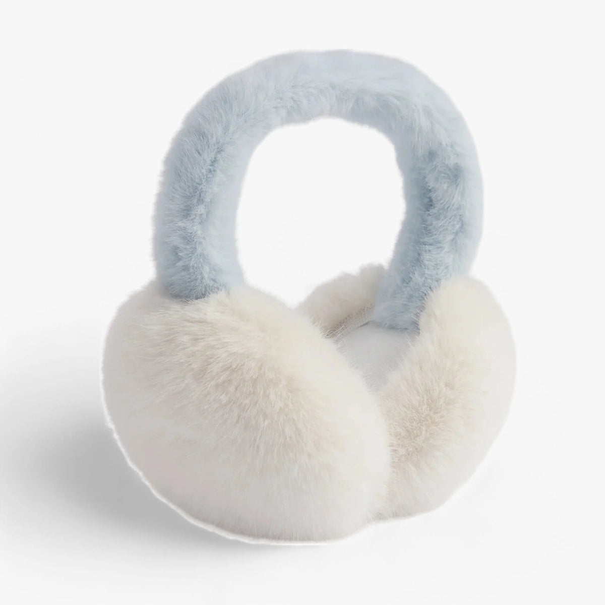 Ear Warmers Foldable Plush Faux Fur Lightweight & Portable