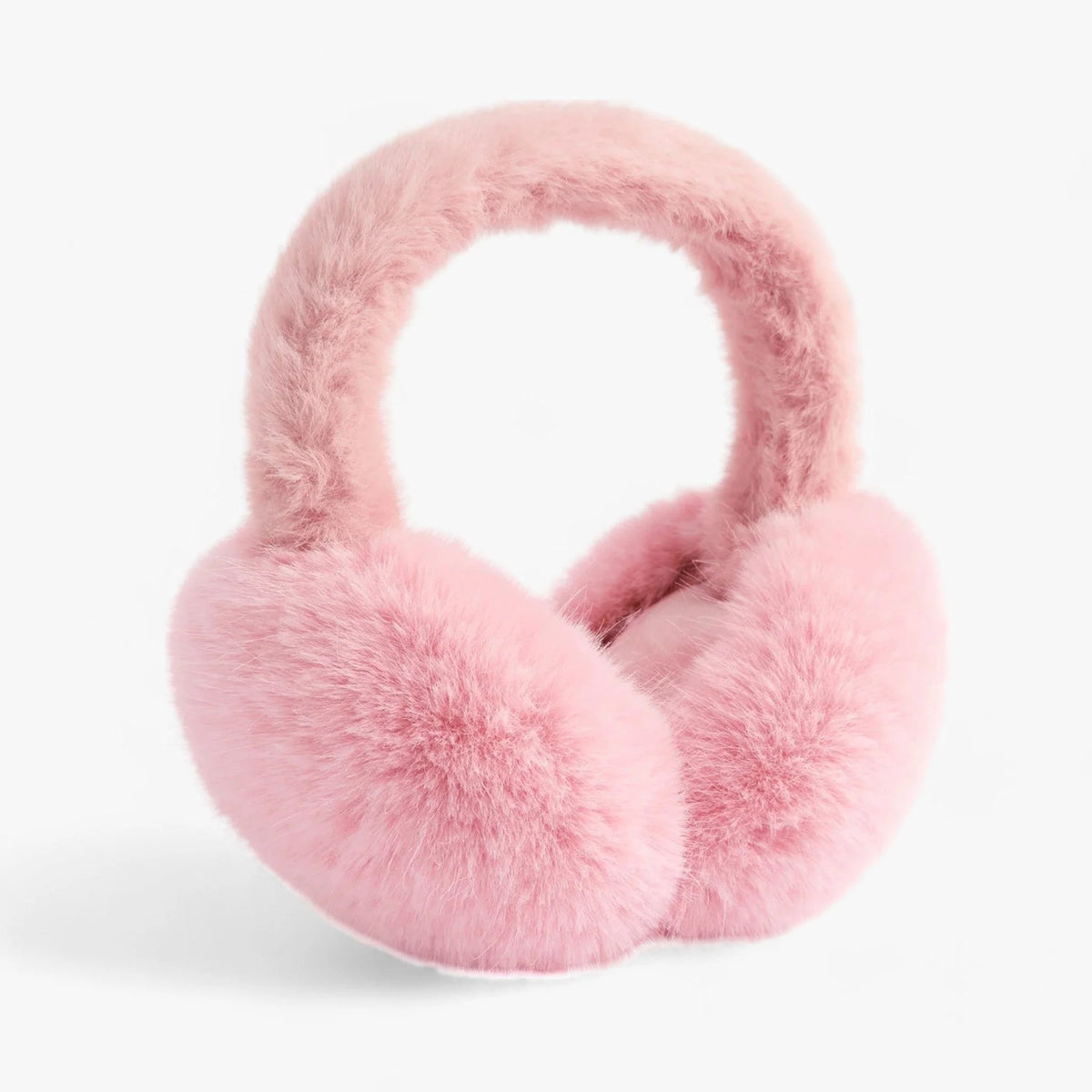 Ear Warmers Foldable Plush Faux Fur Lightweight & Portable
