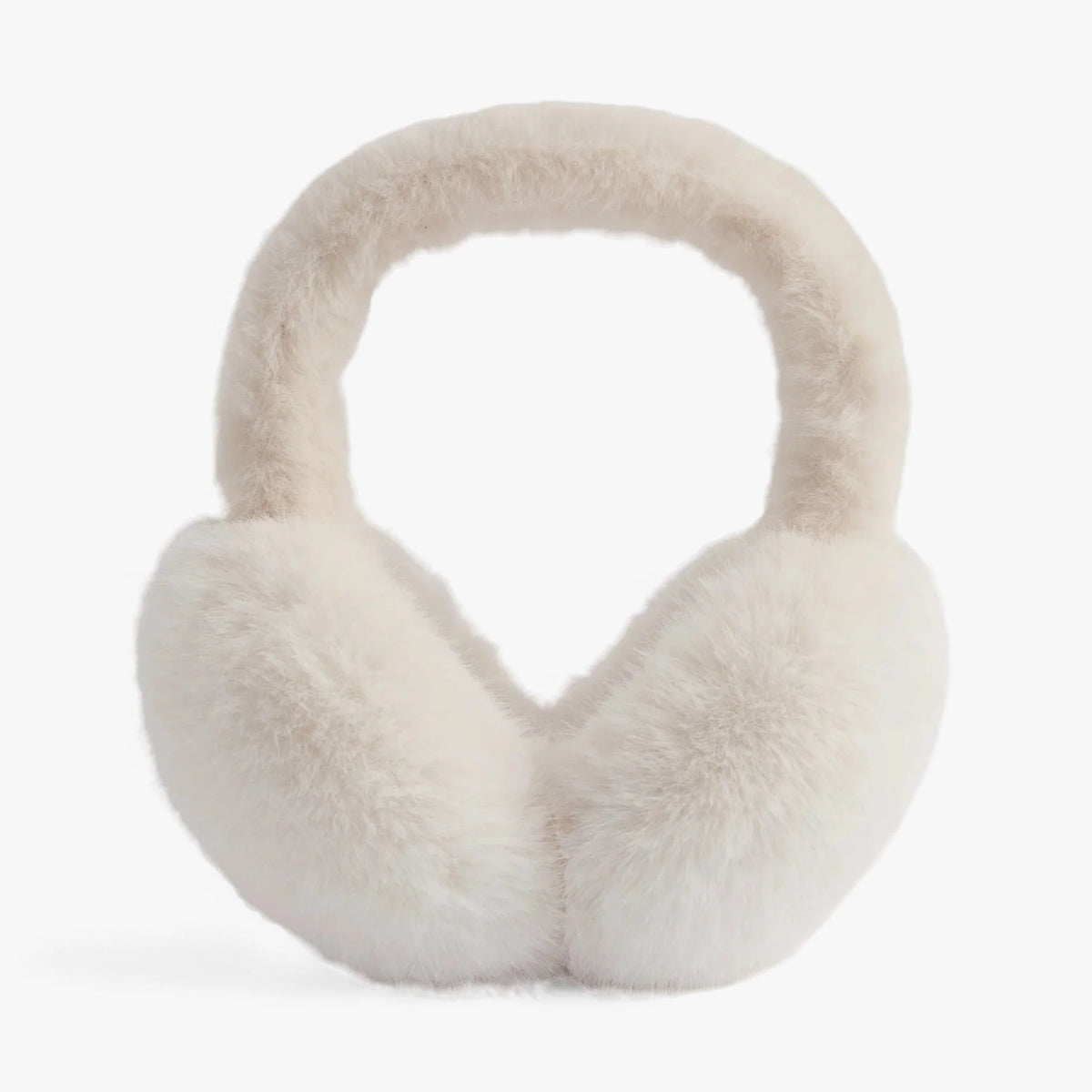Ear Warmers Foldable Plush Faux Fur Lightweight & Portable