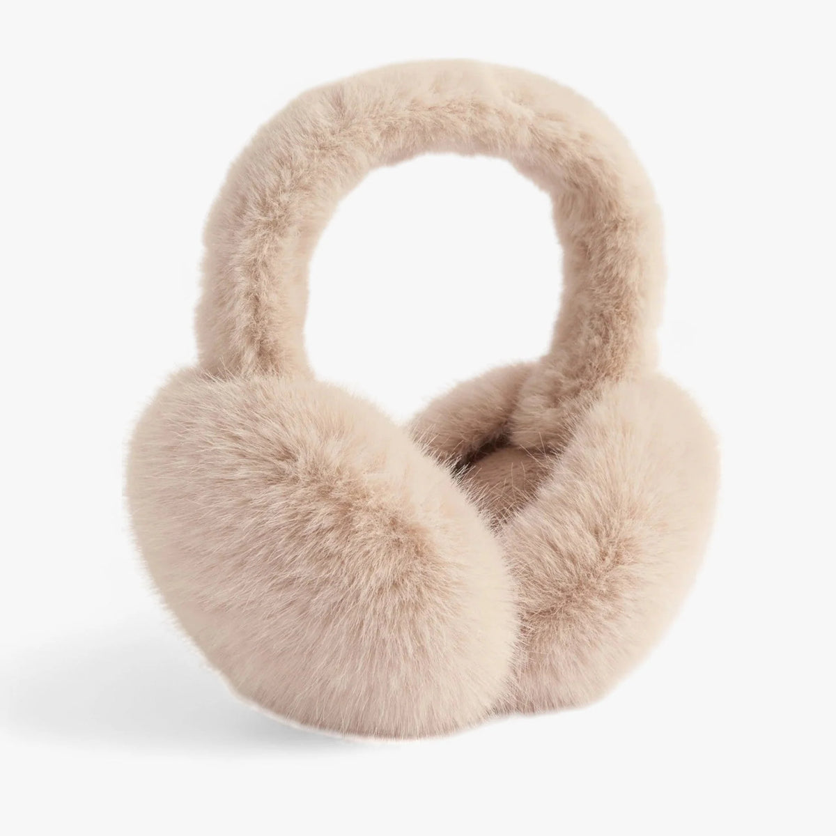 Ear Warmers Foldable Plush Faux Fur Lightweight & Portable