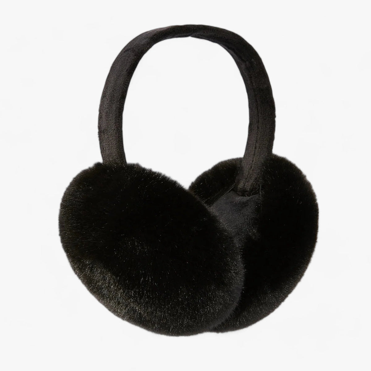Ear Warmers Foldable Plush Faux Fur Lightweight & Portable