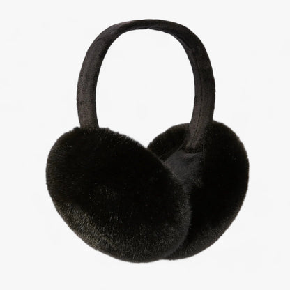 Ear Warmers Foldable Plush Faux Fur Lightweight & Portable