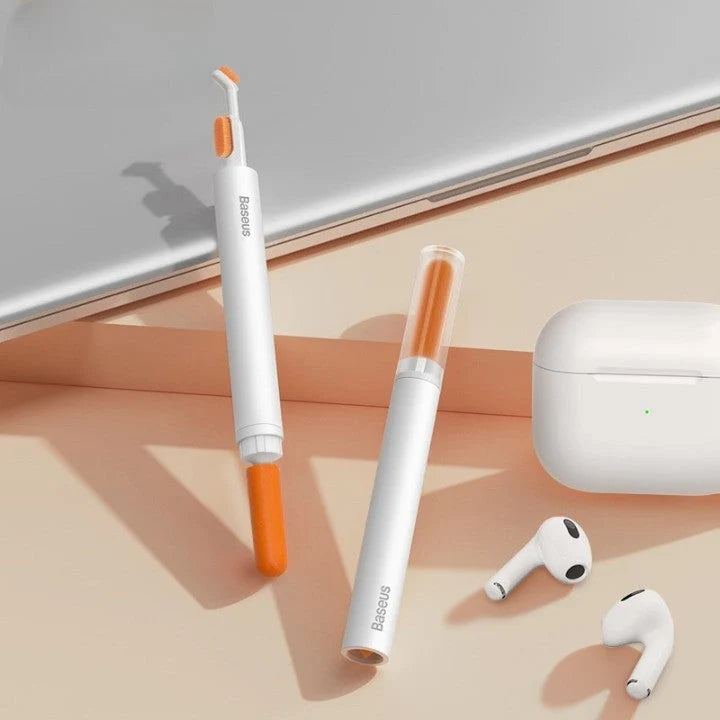 Earbud Cleaning Brush Dual Heads Retractable Design