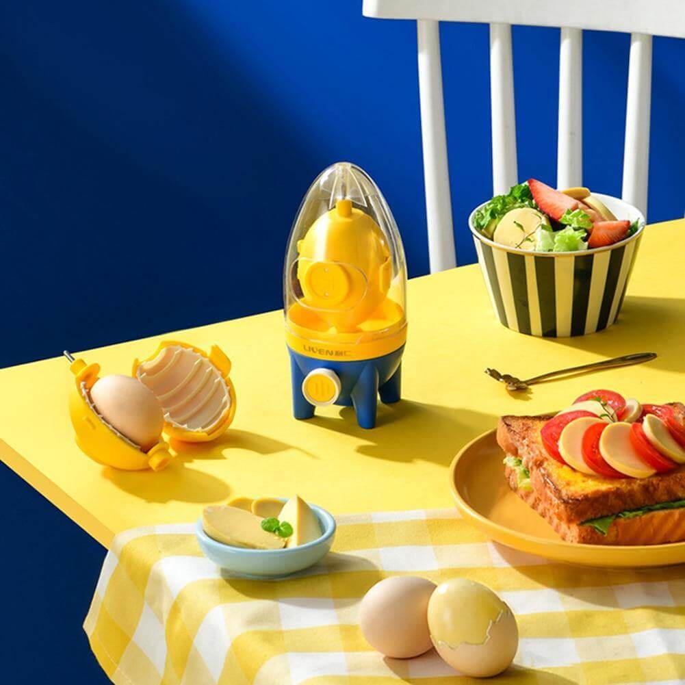 Egg Mixer Pull-Cord Dishwasher-Safe