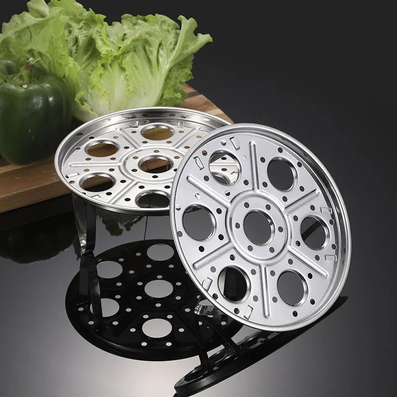 Egg Steamer Rack Stainless Steel Removable Easy-Clean Design