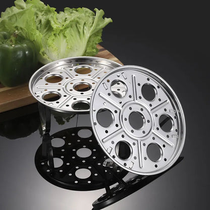 Egg Steamer Rack Stainless Steel Removable Easy-Clean Design