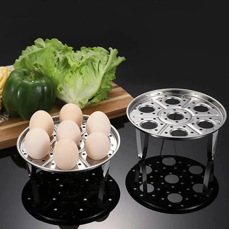Egg Steamer Rack Stainless Steel Removable Easy-Clean Design