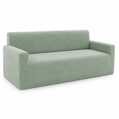 Elastic Stretch-Fit Sofa Cover with Non-Slip Foam Strips