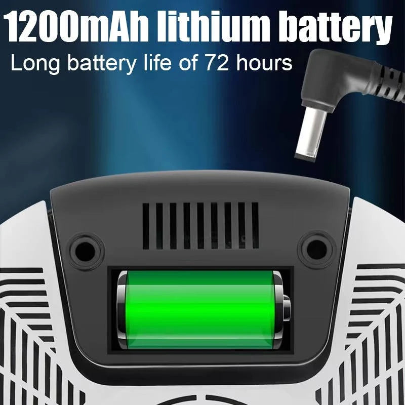 Electric Fly Trap Indoor Chemical-Free Rechargeable 72-Hour
