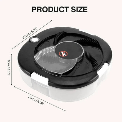 Electric Fly Trap Indoor Chemical-Free Rechargeable 72-Hour