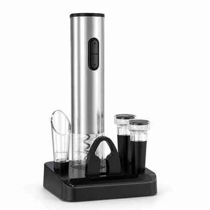 Electric Wine Opener Rechargeable Cordless 4-Pack