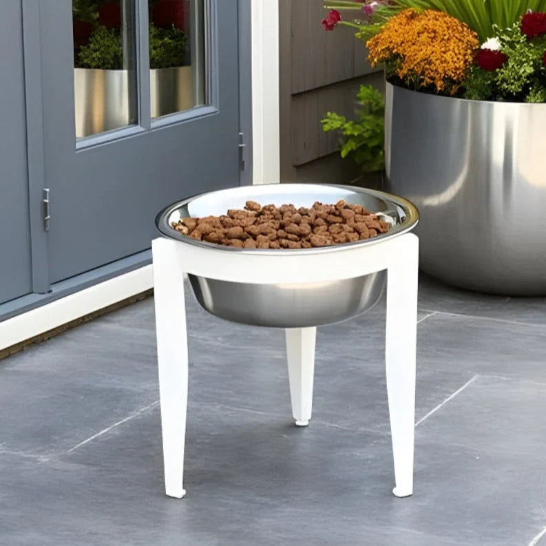 Elevated Dog Bowl Stainless Steel Non-Slip Dishwasher-Safe