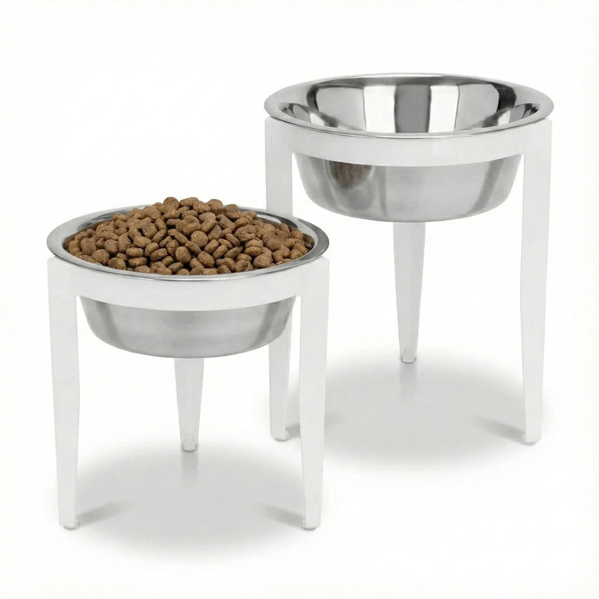 Elevated Dog Bowl Stainless Steel Non-Slip Dishwasher-Safe