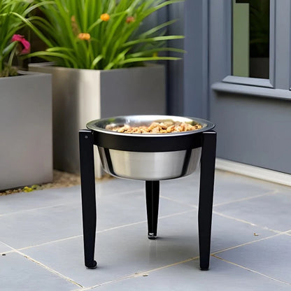 Elevated Dog Bowl Stainless Steel Non-Slip Dishwasher-Safe