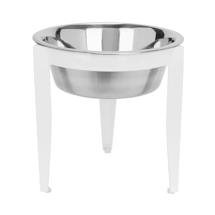 Elevated Dog Bowl Stainless Steel Non-Slip Dishwasher-Safe