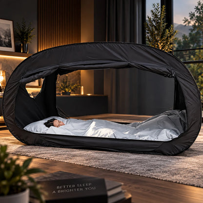 Enclosed Bed Tent Full Zipper Mesh Vents