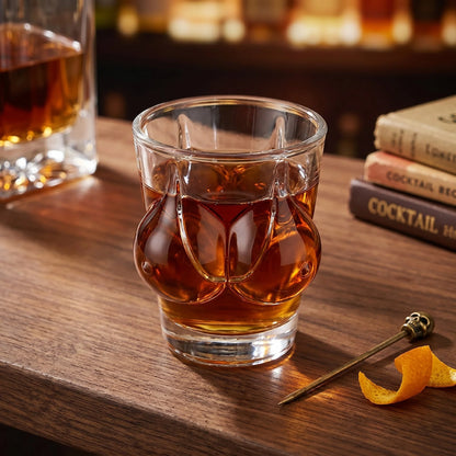 Espresso Glass Twin-Top Design Compact Size