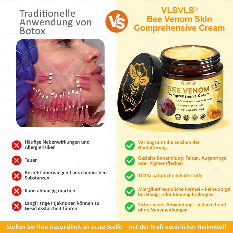 Face Cream Bee Peptide Complex & Hyaluronic Acid Hydrating Lightweight Formula