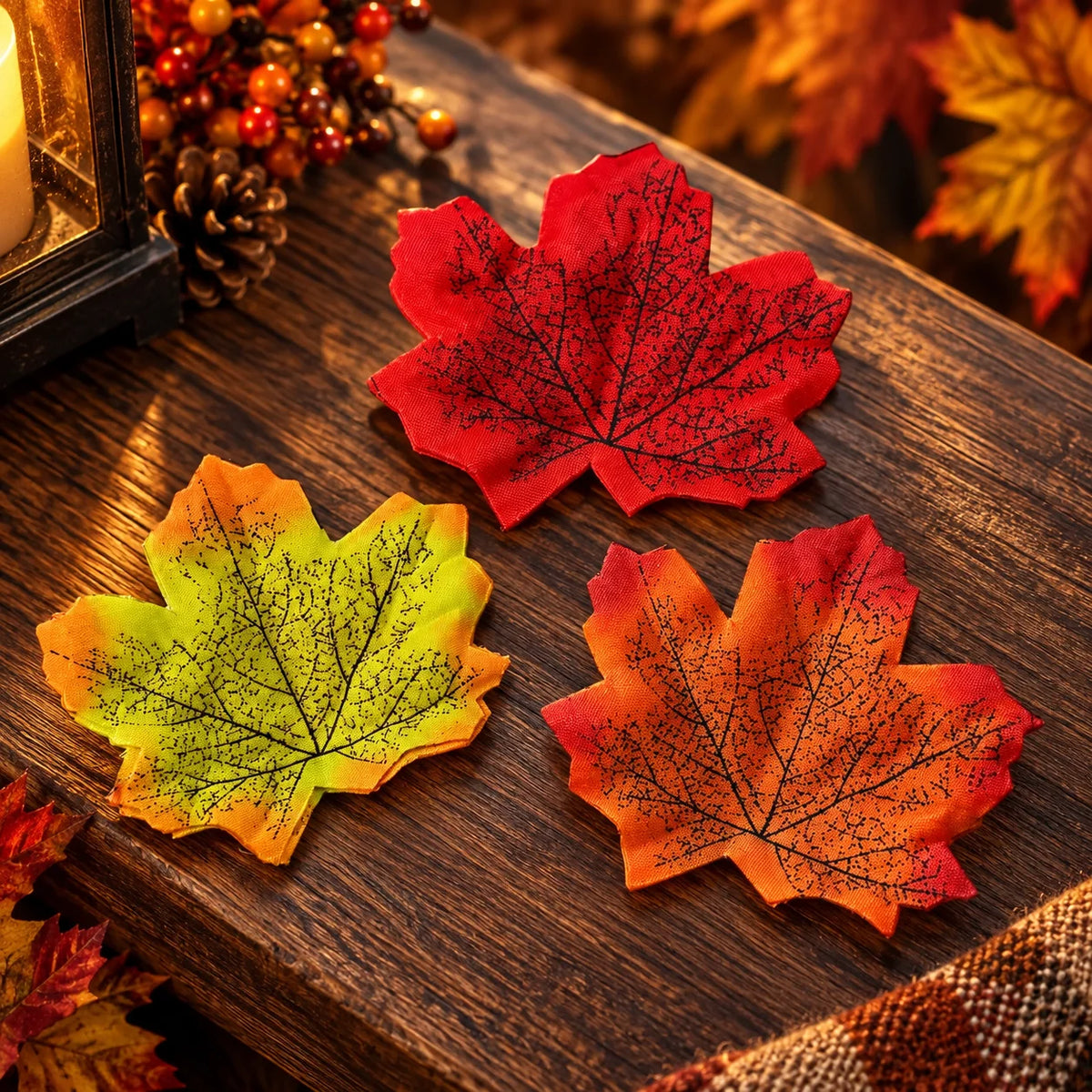 Fall Harvest Decor Kit 50-Piece Molded Foam