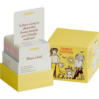 Family Conversation Card Game 150 Questions All-Ages Storytelling